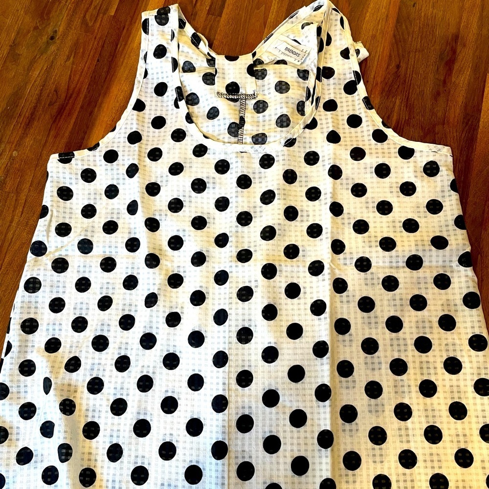 Bow Back Tank Top w/ Head Band- BRAND NEW